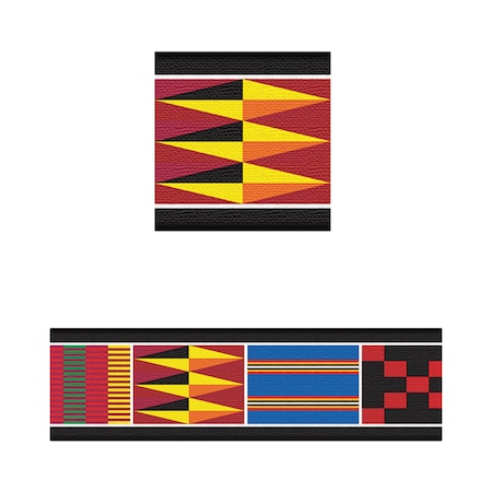 Trend Enterprises African Weave Bolder Borders, 35.75 Feet/Pack, PK6 T85079